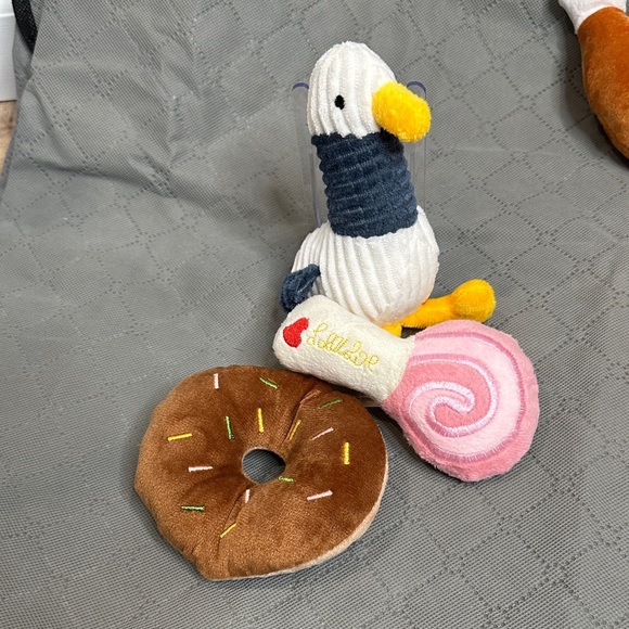 Small Dog Toys Bundle Donut Lollipop Seagull 3 piece bundle - Picture 5 of 6